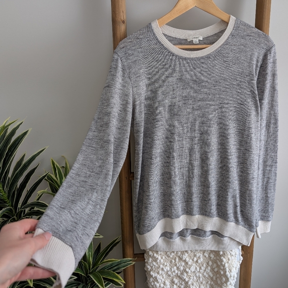 Aritzia Wilfred Berri Pull Over Crew Neck Sweater - Picture 5 of 8
